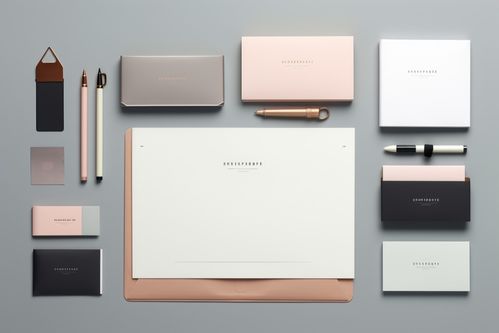 企業(yè)文件與辦公用品VI樣機效果圖及攝影圖資源指南